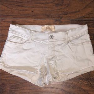 Hollister Khaki Short Shorts